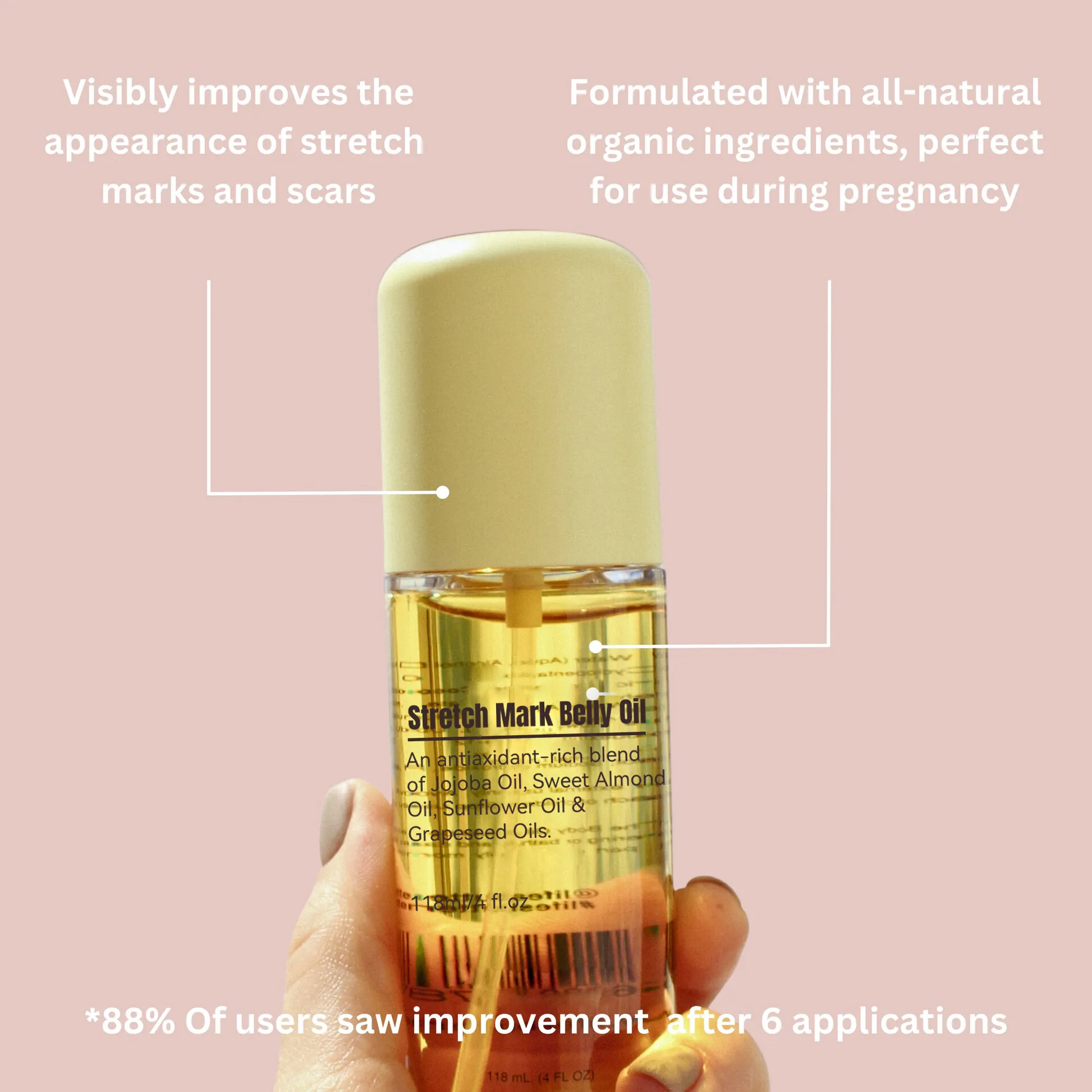 Private Label Stretch Mark Oil Effect